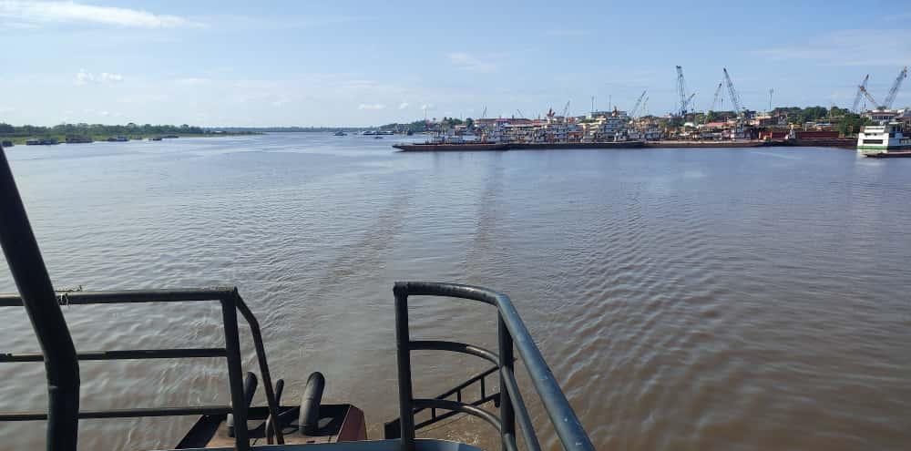 Operación fluvial en la cuenca amazónica