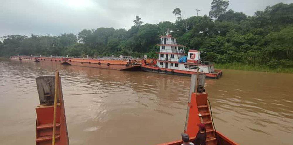 Operación fluvial de DA COSTA en la Amazonía